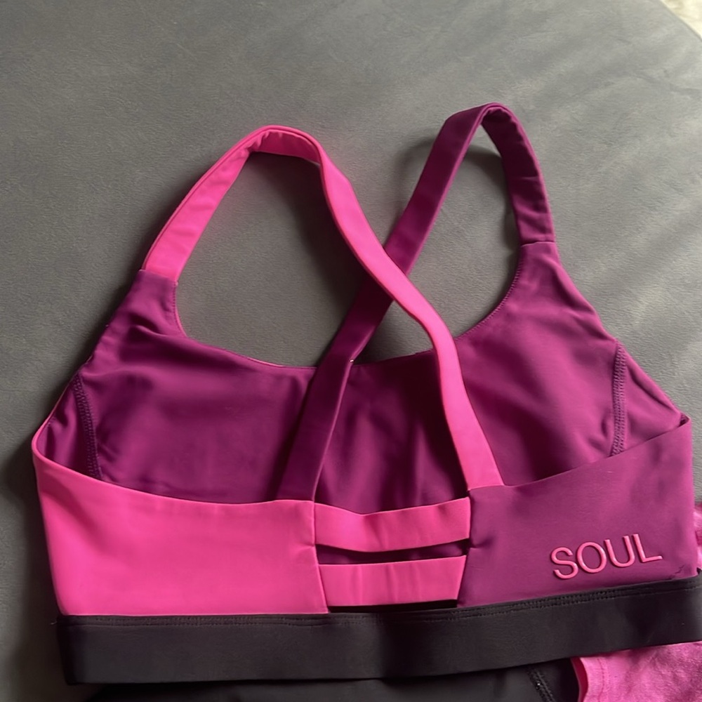 Soul by Soul Cycle Bra Tank Leggings - Picture 3 of 9